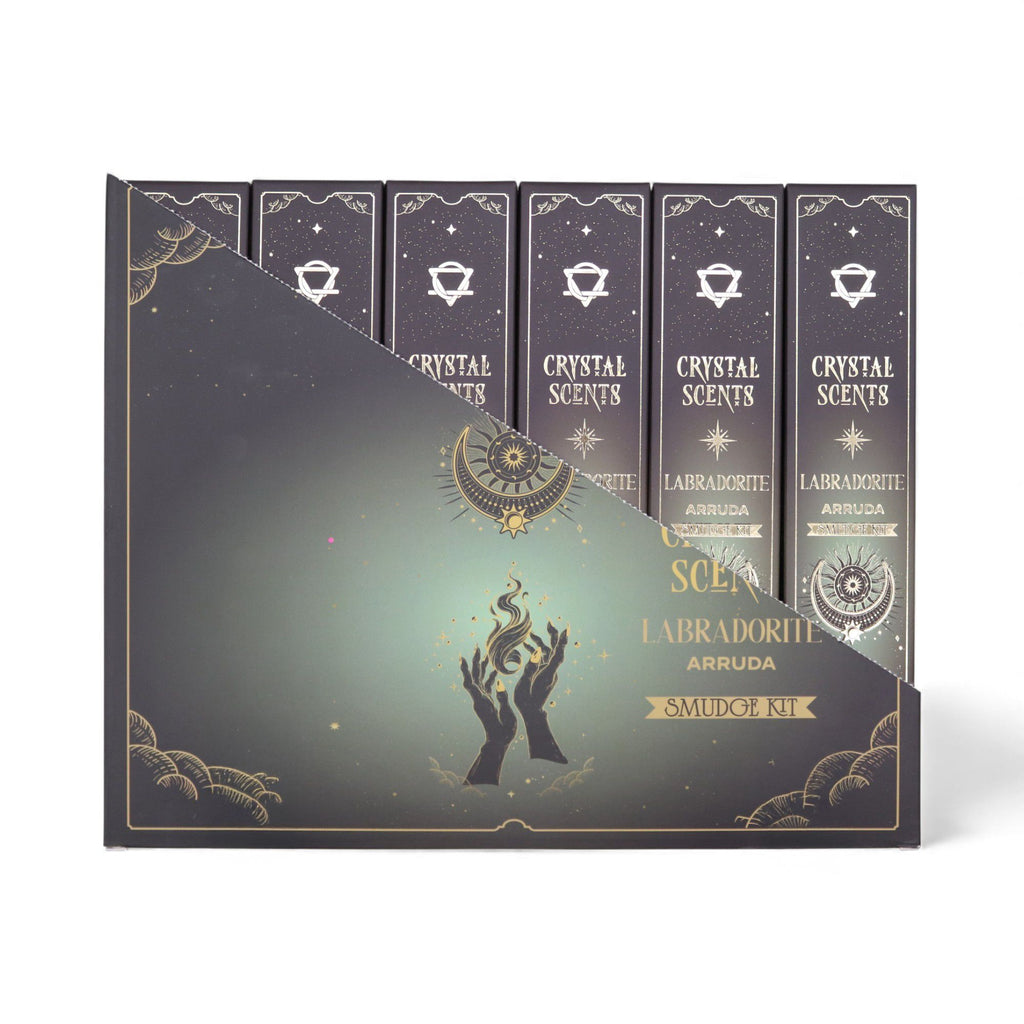Labradorite Crystal Scents Smudge Incense Arruda