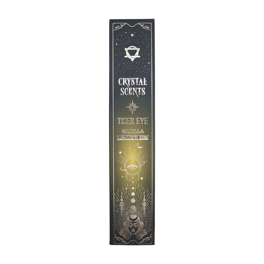 Tiger Eye Crystal Scents Smudge Incense Vanilla
