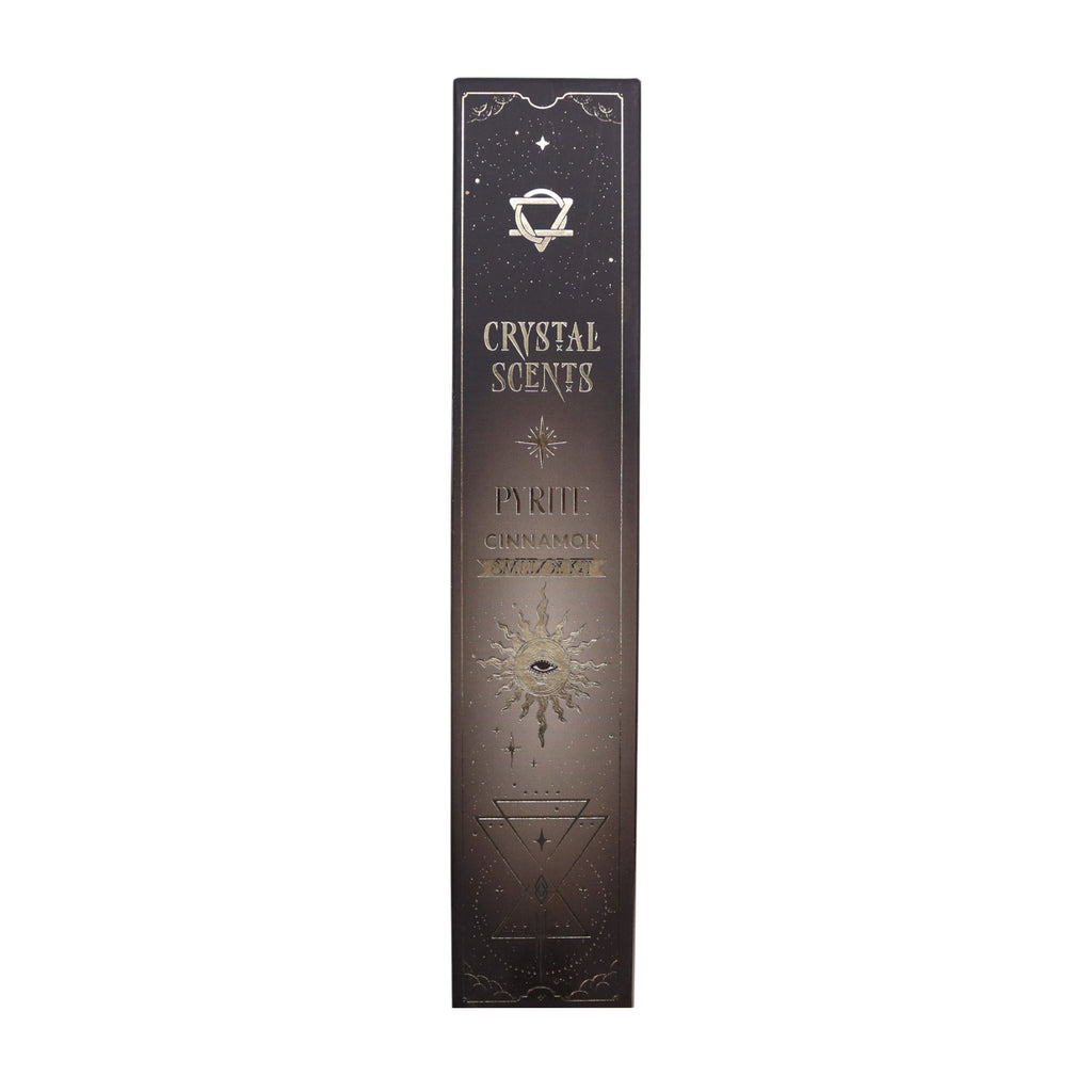 Pyrite Crystal Scents Smudge Incense Cinnamon