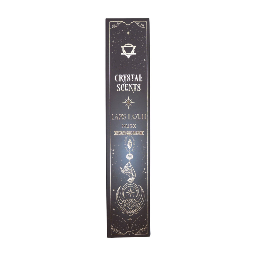 Lapis Crystal Scents Smudge Incense Musk