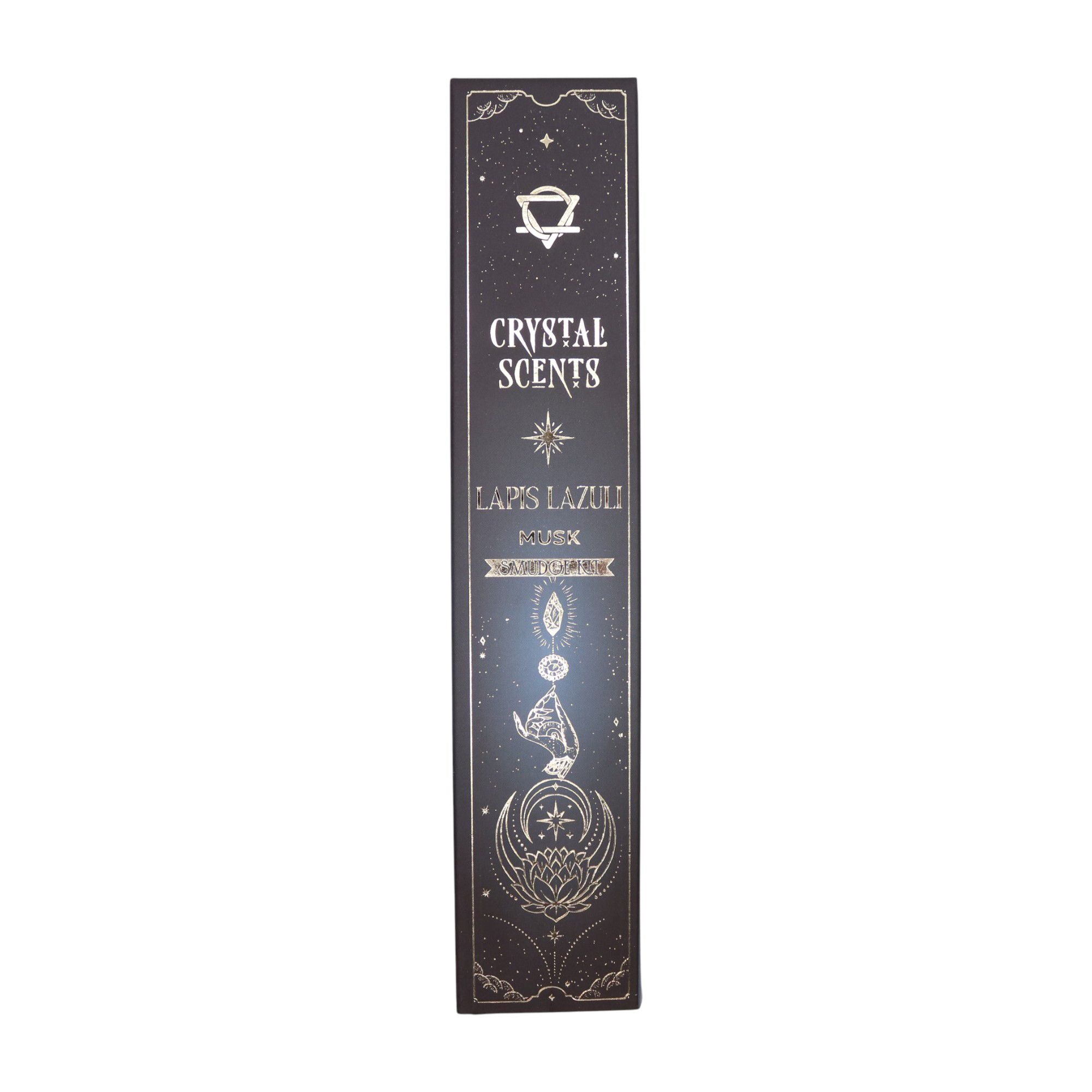 Lapis Crystal Scents Smudge Incense Musk