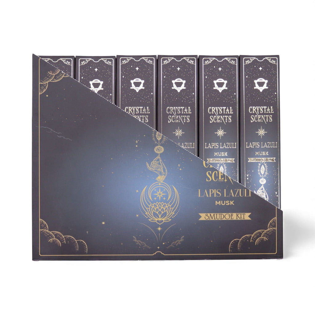 Lapis Crystal Scents Smudge Incense Musk