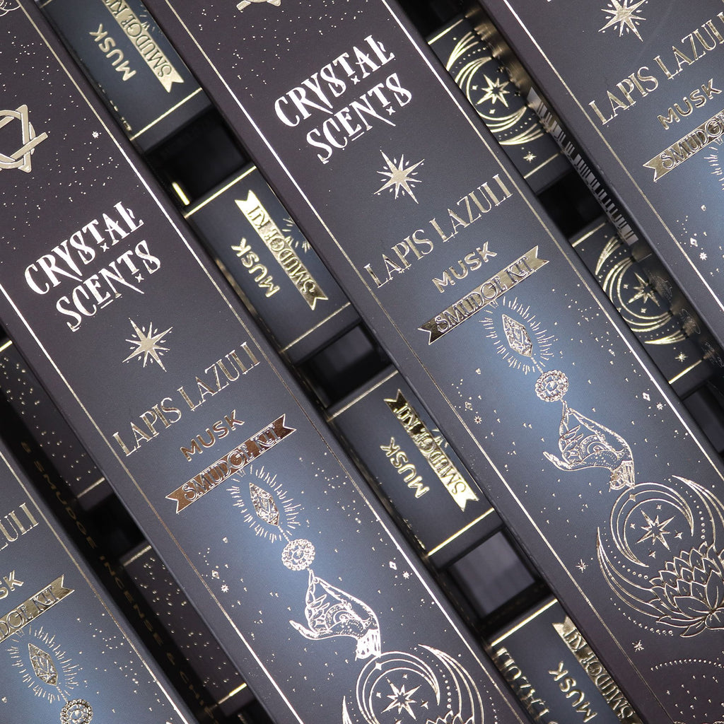 Lapis Crystal Scents Smudge Incense Musk