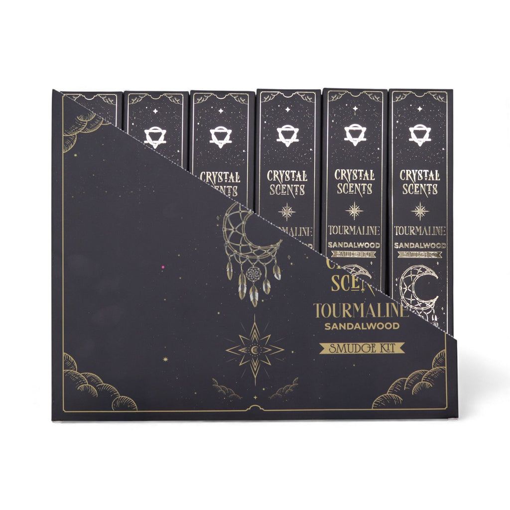 Tourmaline Crystal Scents Smudge Incense Sandalwood